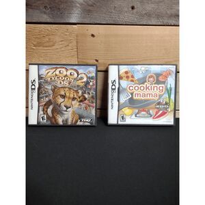 Cooking Mama / Zoo Tycoon 2 - Nintendo DS Games Complete